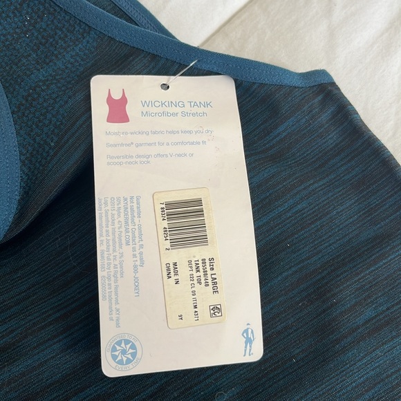 Brand new with tags Jockey navy tank - Picture 5 of 5